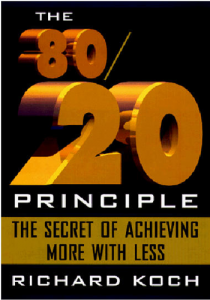80 20 Principle Cover